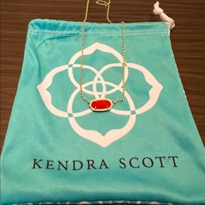 Kendra Scott Red Necklace